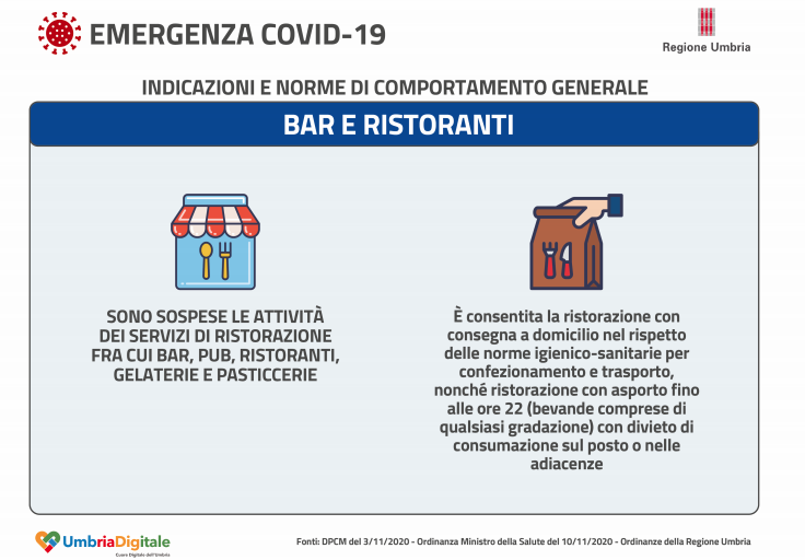 Covid-19, curva stabile in Umbria e Rt a 1,43 | Ecco come ci dobbiamo comportare