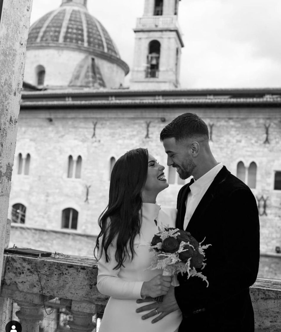 Leonardo Spinazzola, matrimonio in zona rossa la vigilia di Natale