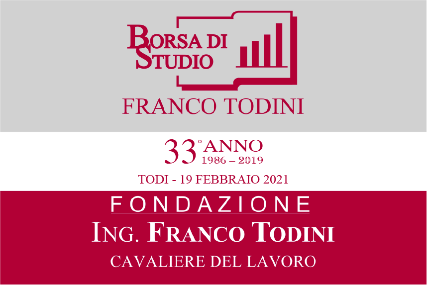 Borsa di Studio “Franco Todini”, tutto pronto per la cerimonia di consegna