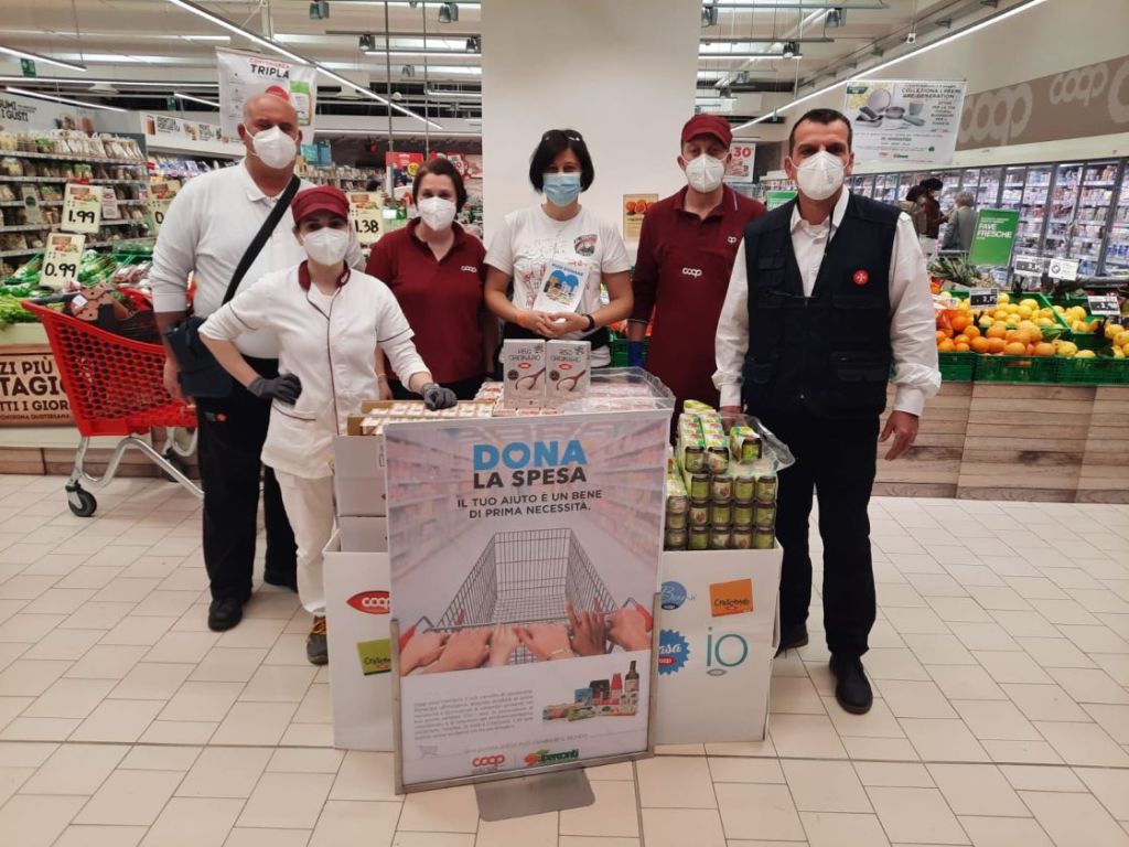 Campagna “Dona la Spesa”, Coop e SuperConti raccolgono 35mila Kg di alimenti
