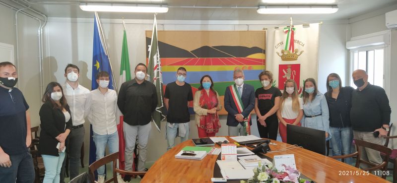 Servizio Civile, 10 ragazzi a supporto del Comune di Norcia