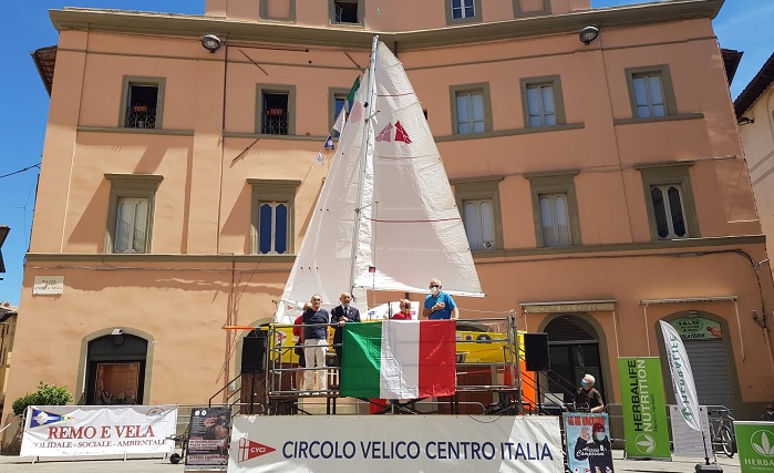 Barca contro il Covid “Made in Altotevere”, la nuova sfida di Alessio Campriani