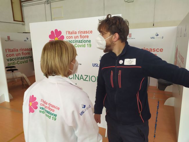 Hub vaccini Orvieto operativo a Bardano