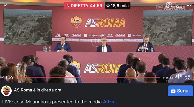 L’energia di Spinazzola conquista Mourinho: “E’ incredibile” VIDEO