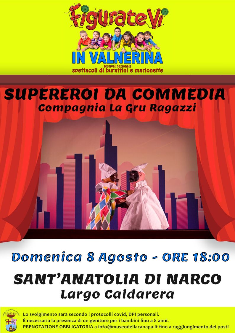 Figuratevi…in Valnerina, arrivano i “Supereroi da commedia”