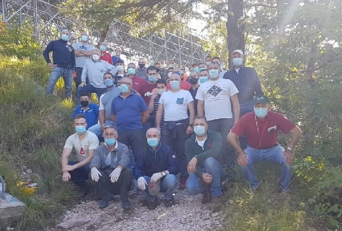 Albero di Natale più grande del mondo, al via i lavori sul Monte Ingino