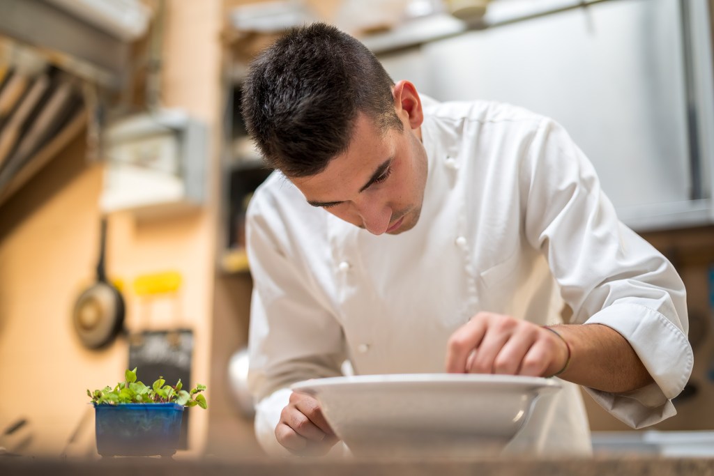 Lo chef di Spoleto Jacopo Martellini approda al “Gambero Rosso”