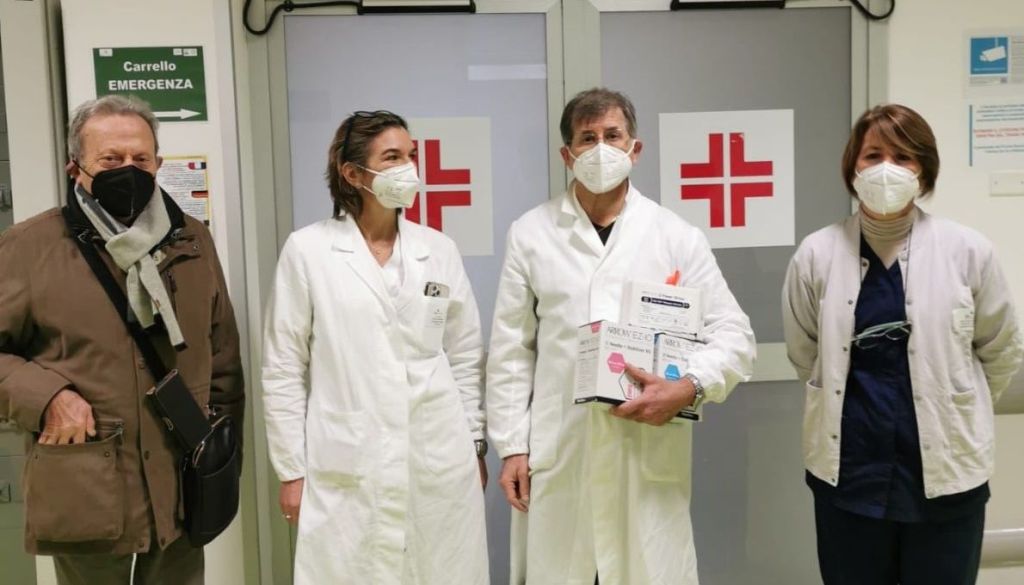 Donazione dell’Ass. “Giovanni Parenzi” ai medici del Pronto Soccorso di Spoleto