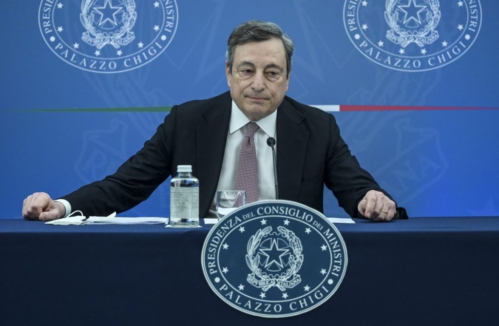 Mario Draghi Green pass
