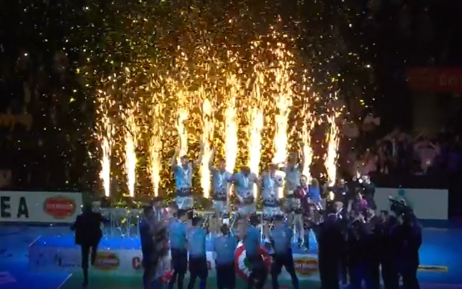 La Sir affonda Trento (3-1), la Coppa Italia torna a Perugia