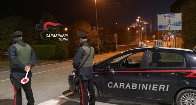 carabinieri strada regionale 209 valnerina arrone