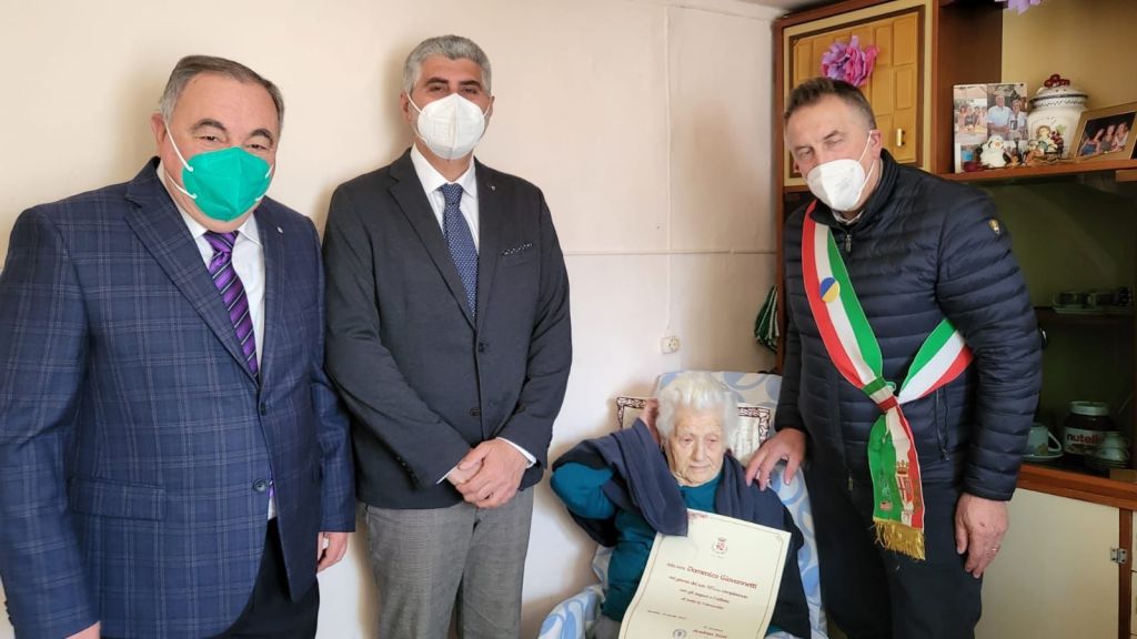 Domenica Giovannetti compie 107 anni, tanti auguri alla donna più anziana di Spoleto