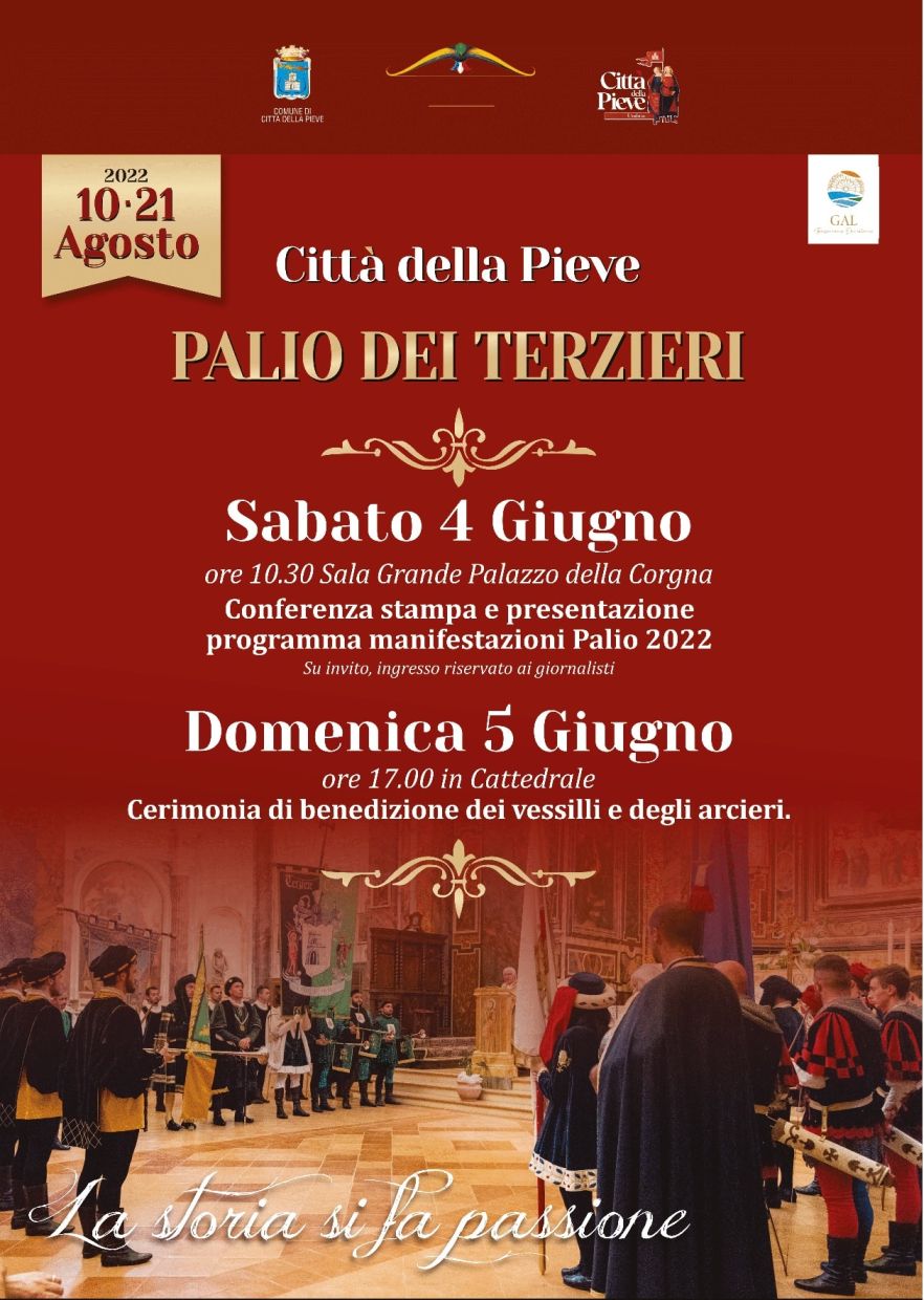 Palio dei Terzieri, il 4 giugno presentazione della 50^ edizione