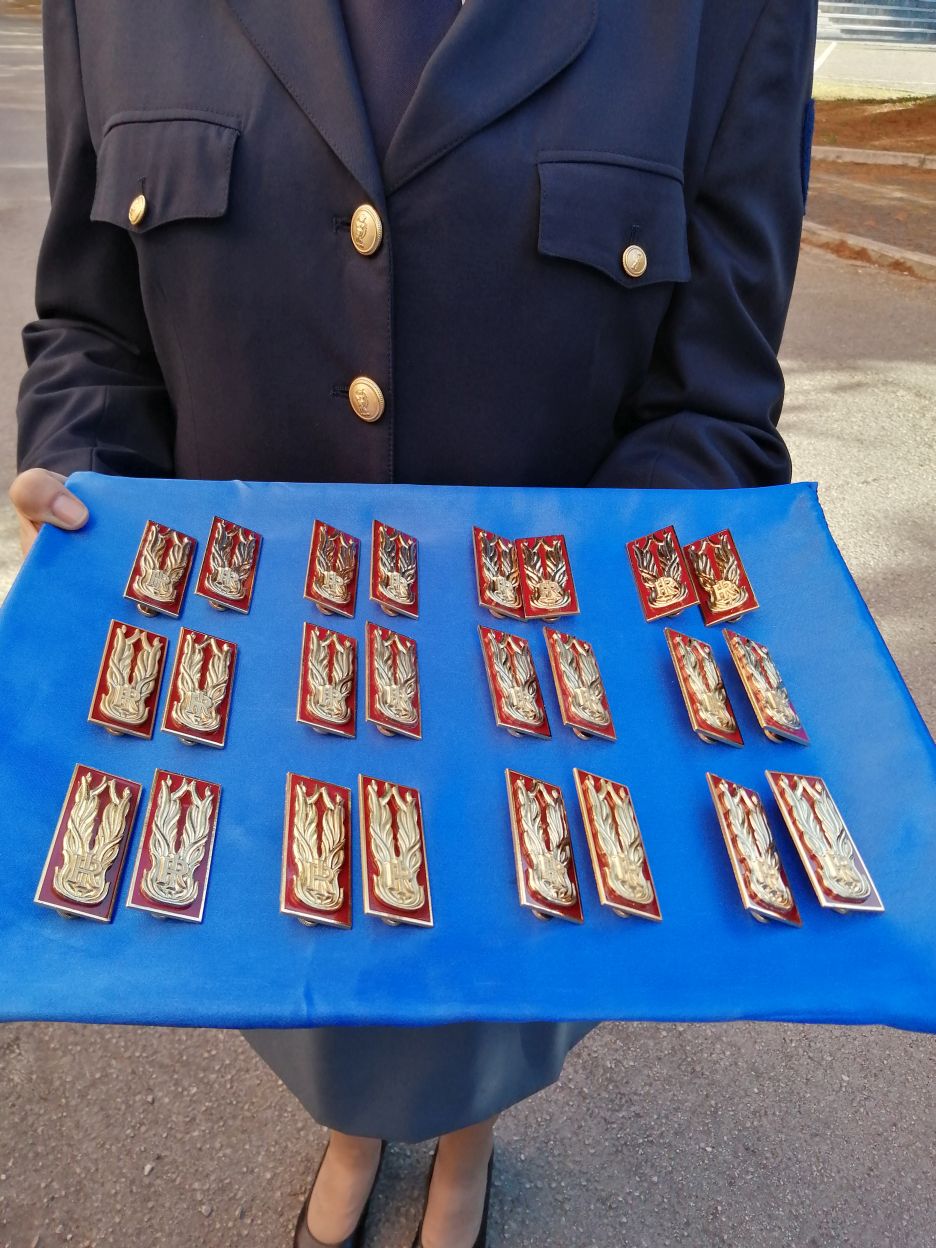 Scuola di Polizia, consegnati gli alamari agli allievi del 216° Corso di Formazione