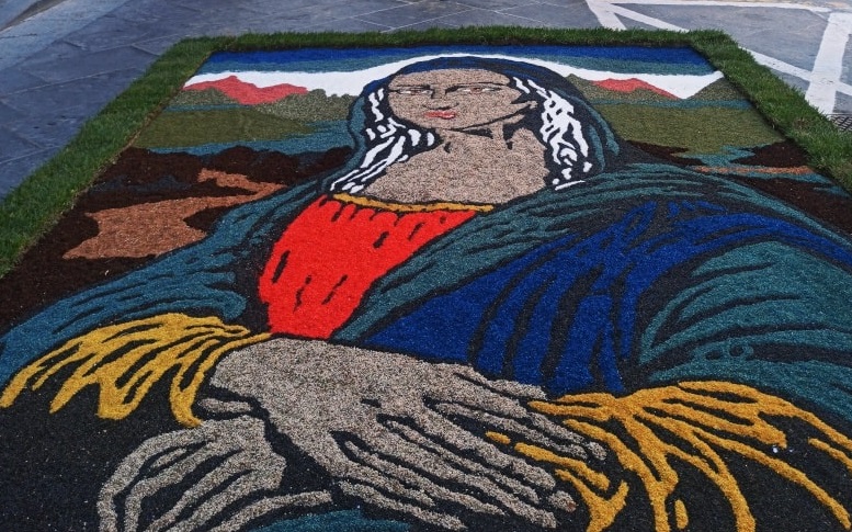 Infiorata, tappeti colorati lungo le strade di Città della Pieve GALLERY