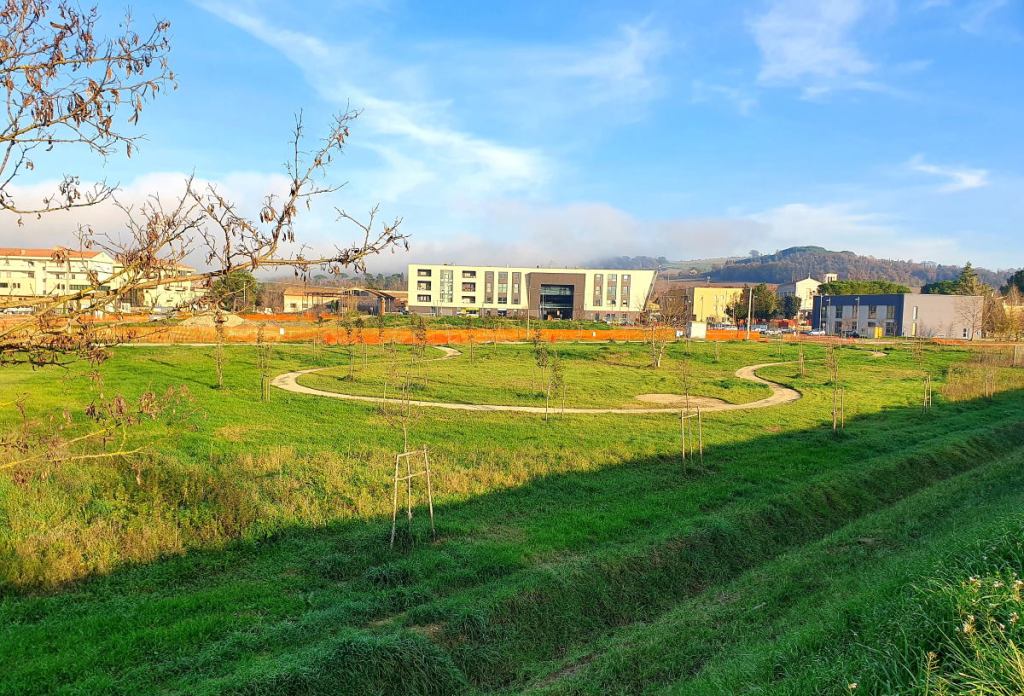 Ponterio, lavori in corso per il nuovo parco urbano: pronto a primavera