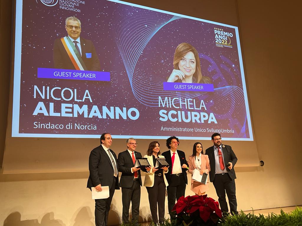 Oscar dell’Innovazione, a Michela Sciurpa il prestigioso premio ANGI 2022