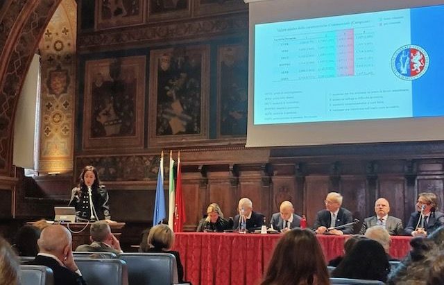 Studenti, cornice suggestiva per 9 laureandi del Dipartimento Economia UniPg