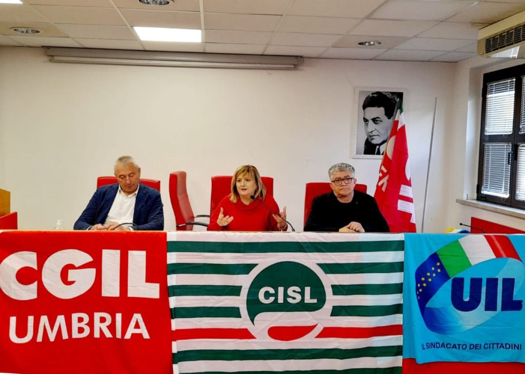 Primo maggio, presentate le iniziative in Umbria di Cgil, Cisl e Uil