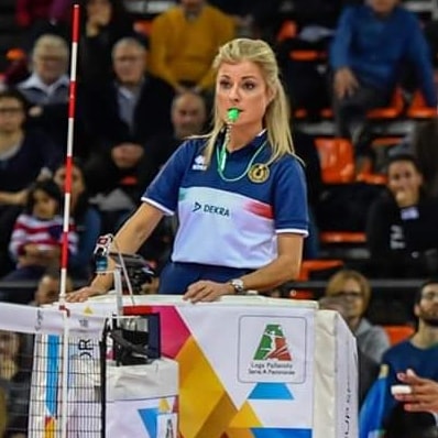 Volley La Perugina Ilaria Vagni Prima Donna Arbitro Di Una Finale