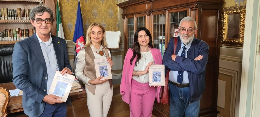 Augusto Ciuffelli, la seconda edizione donata alla presidente della Provincia