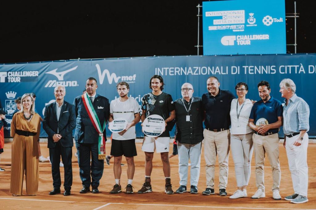 internazionali tennis vittoria Luciano Darderi 2023