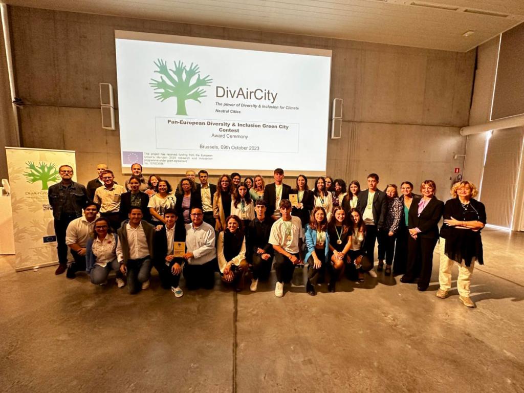 Studenti di Orvieto premiati a Bruxelles per il “giardino sensoriale”