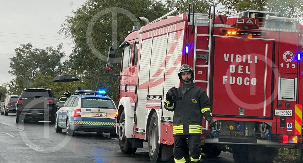 vigili del fuoco e polizia stradale