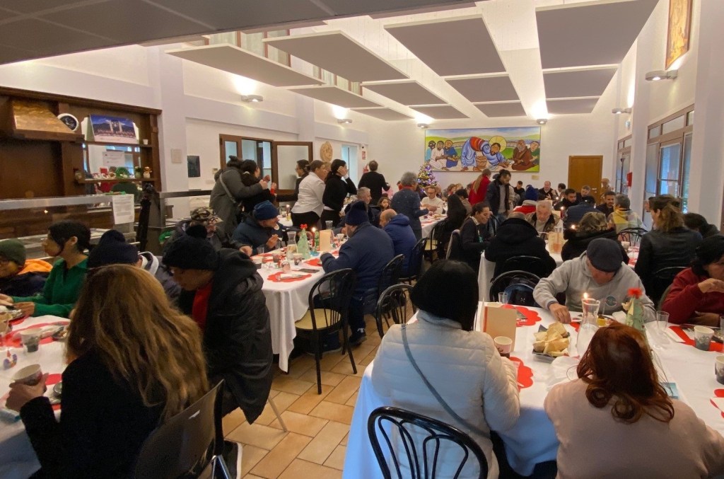 pranzo di Natale Caritas Perugia