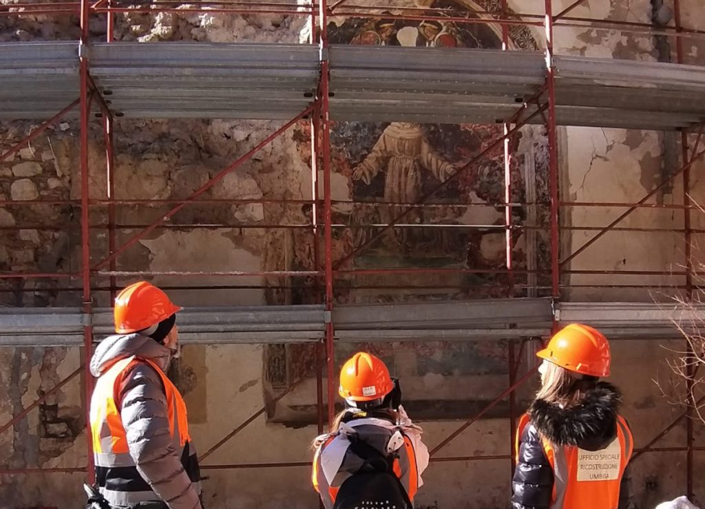 Norcia, buone notizie anche per il complesso di San Francesco