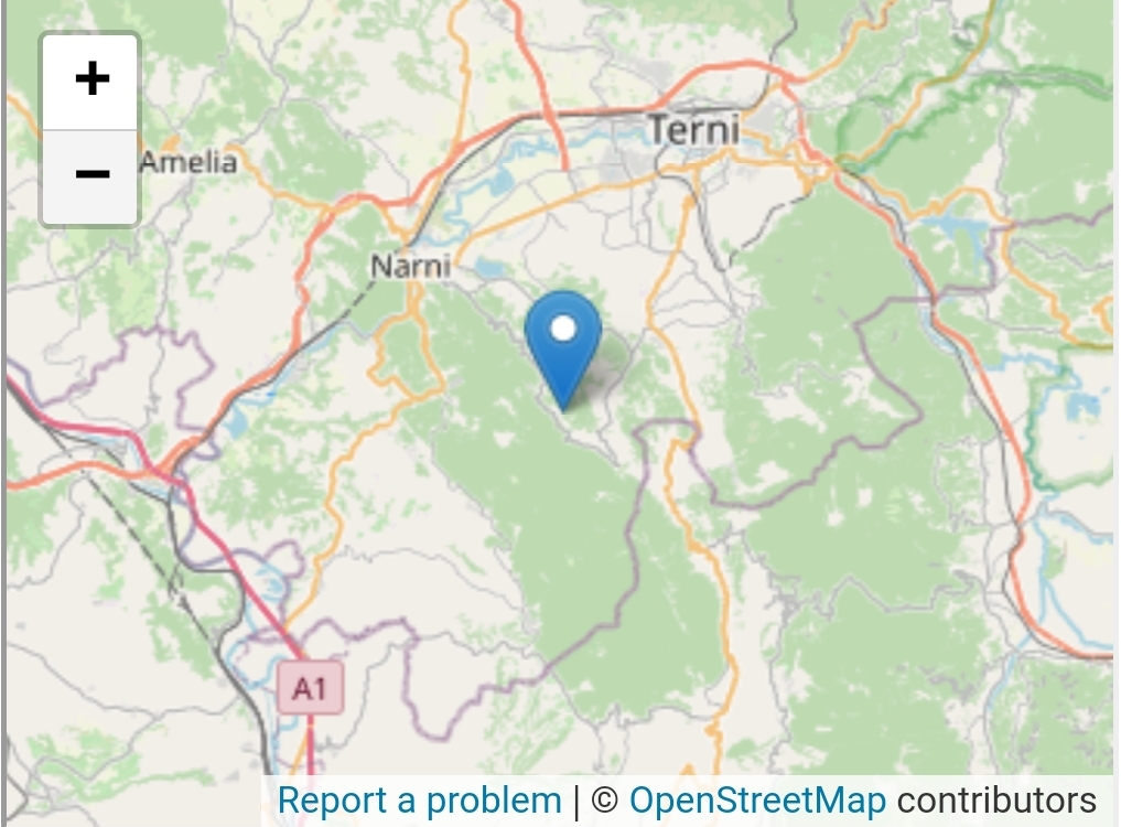 Scossa di terremoto avvertita dalla popolazione a Narni, il sindaco “Nessuna segnalazione”