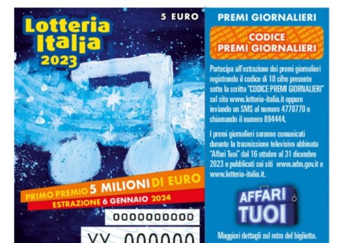 Lotteria Italia, tutti i 210 biglietti vincenti. In Umbria venduti 3  tagliandi fortunati 