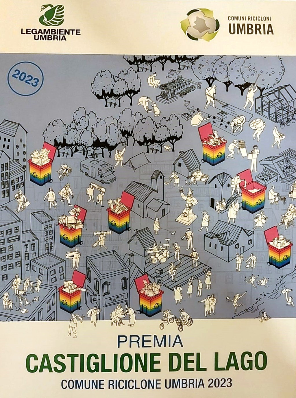 Castiglione è fra i “Comuni Ricicloni 2023” di Legambiente