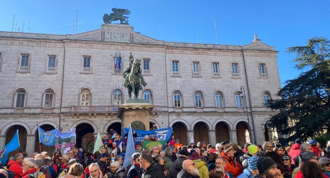 Cai manifestazione a Perugia