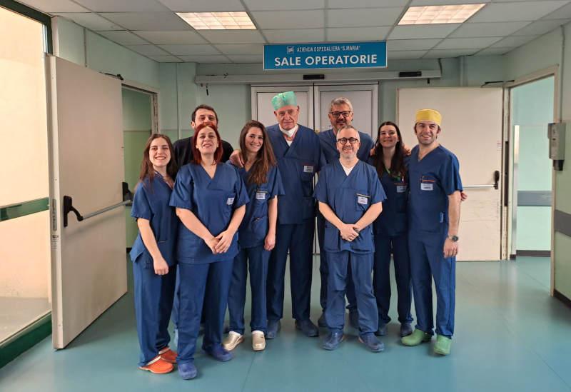 Ospedale Terni, intervento di eccellenza salva vita a 72enne
