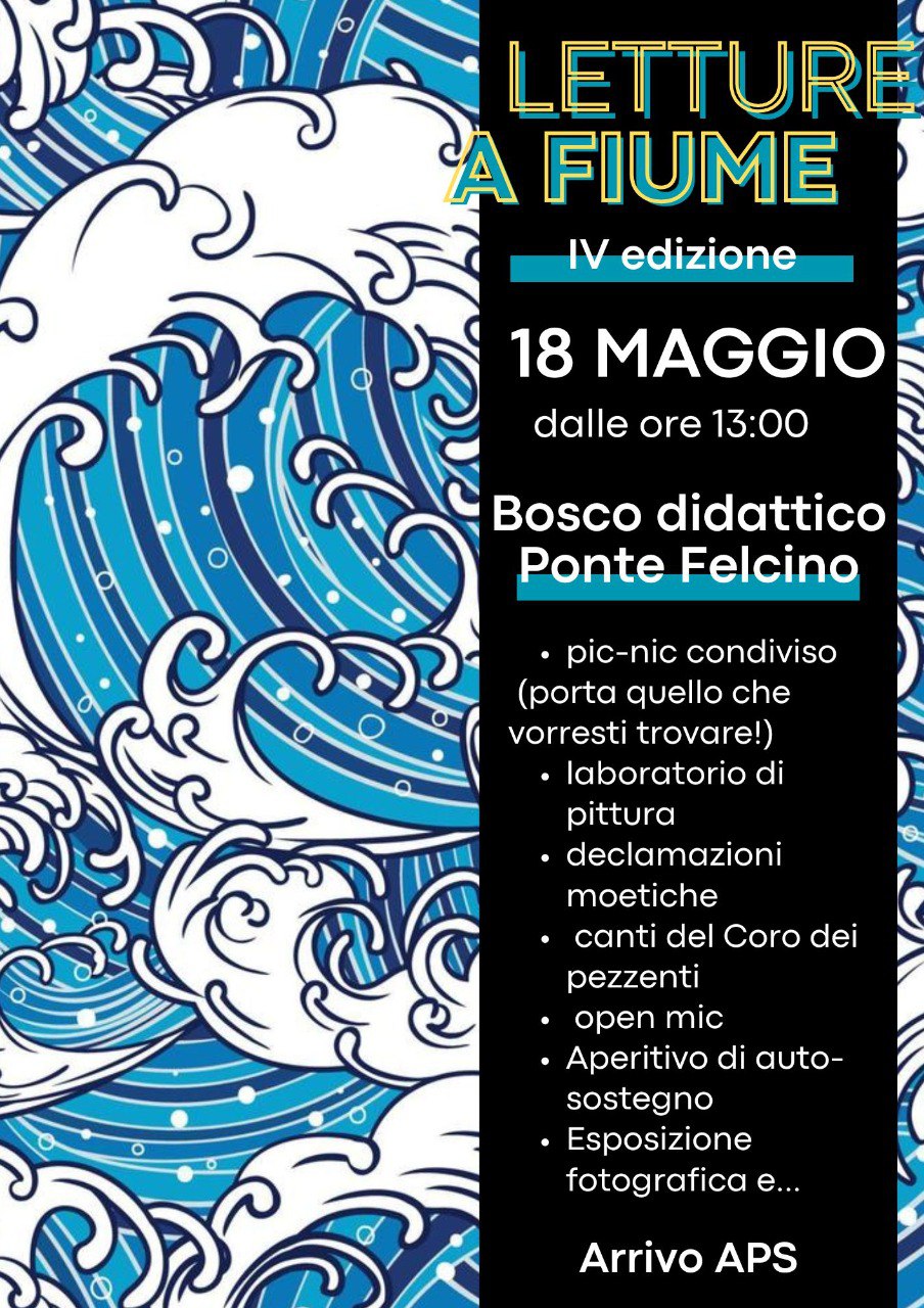 “Letture a fiume” pronta la IVa edizione nel bosco didattico di Ponte Felcino