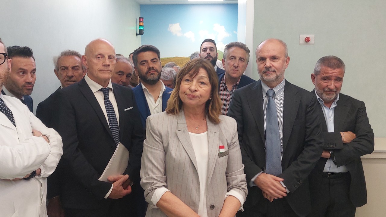 ministro schillaci ospedale spoleto tesei zaffini