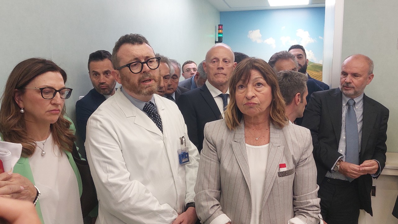 ministro schillaci ospedale spoleto tesei zaffini