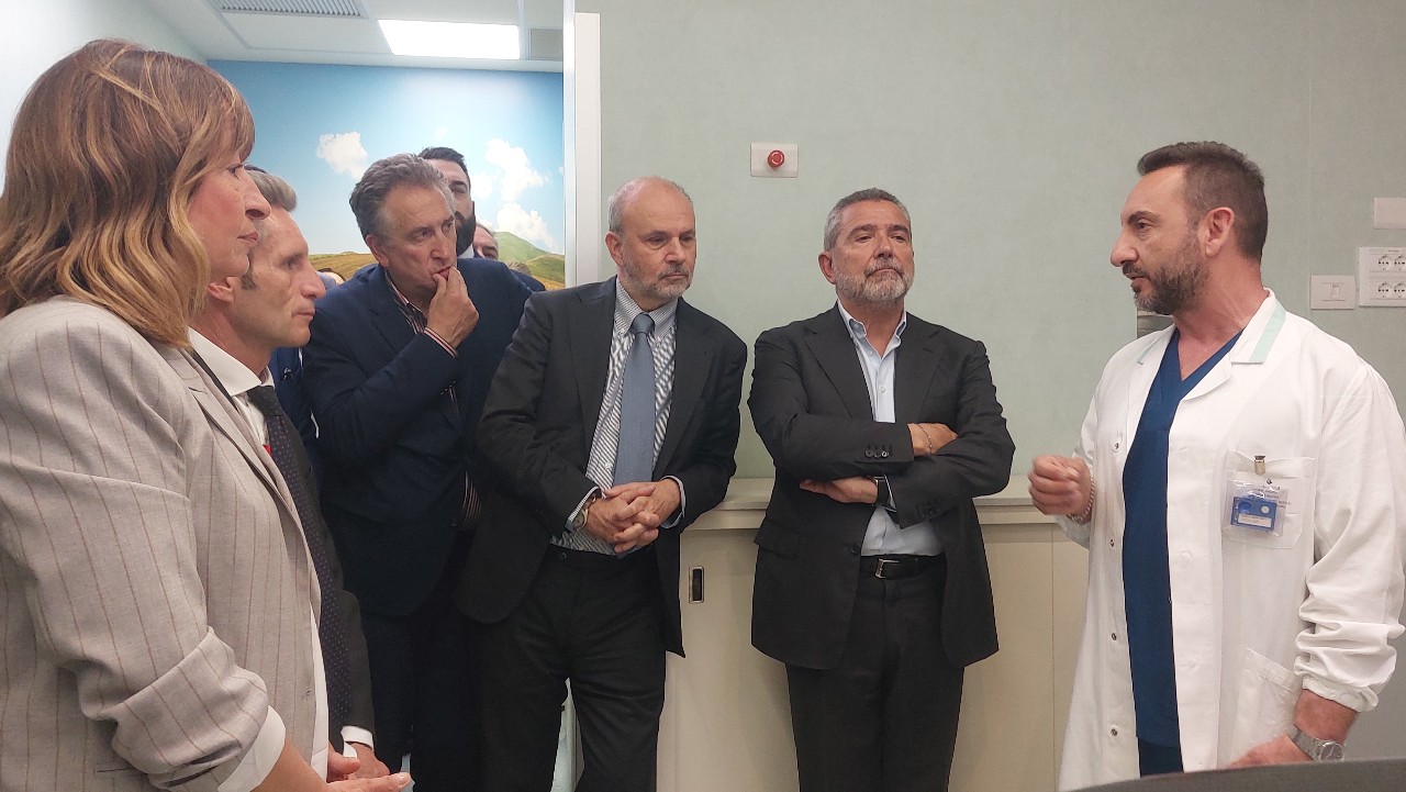 ministro schillaci ospedale spoleto tesei zaffini