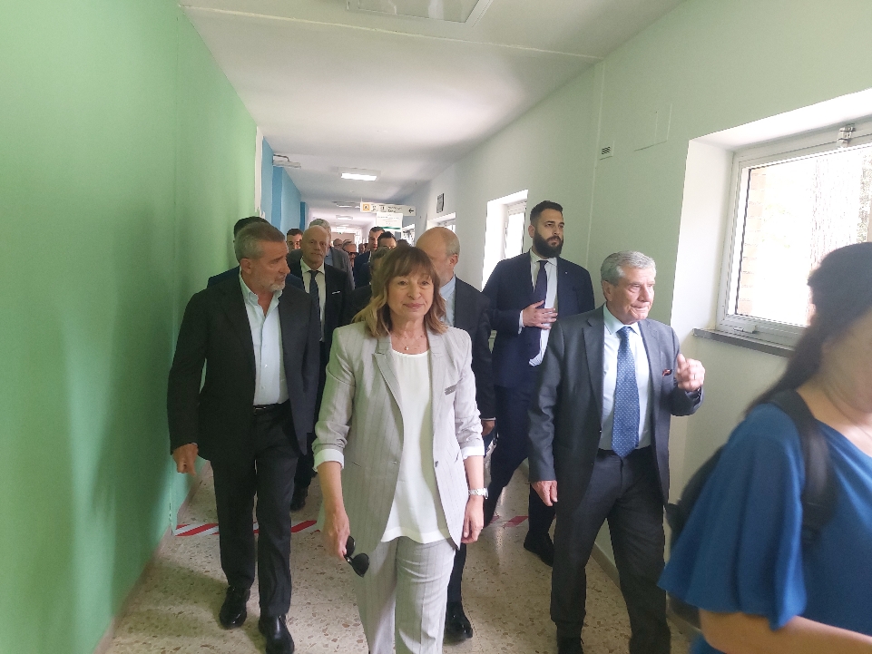 ministro schillaci ospedale spoleto tesei zaffini