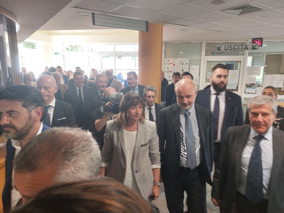 ministro schillaci ospedale spoleto tesei zaffini