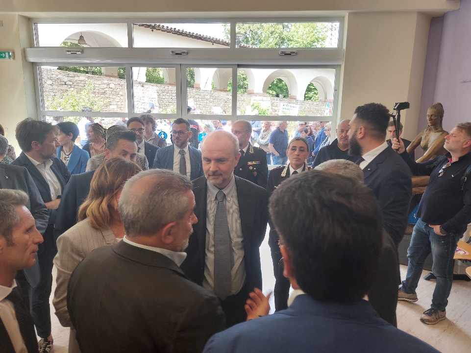 ministro schillaci ospedale spoleto tesei zaffini