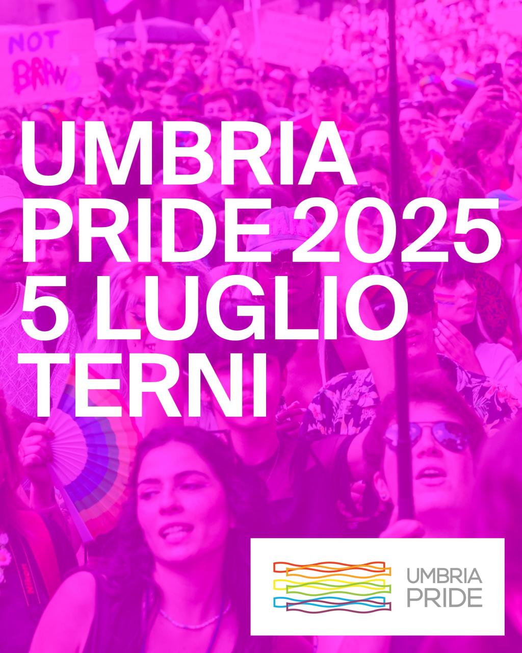 Umbria Pride 2025, c’è la data:  sabato 5 luglio corteo regionale a Terni