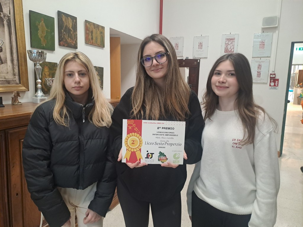 Intervista “impossibile” allo Schiaccianoci: per il Properzio 2′ posto a un video concorso in tedesco