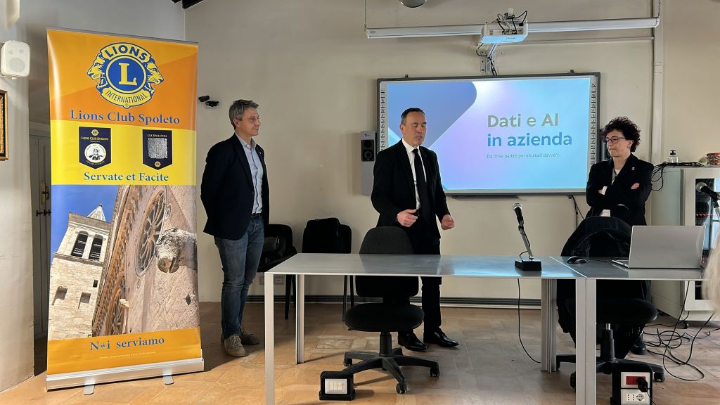 Confindustria Spoleto Valnerina e Lions club Spoleto a confronto su Intelligenza Artificiale