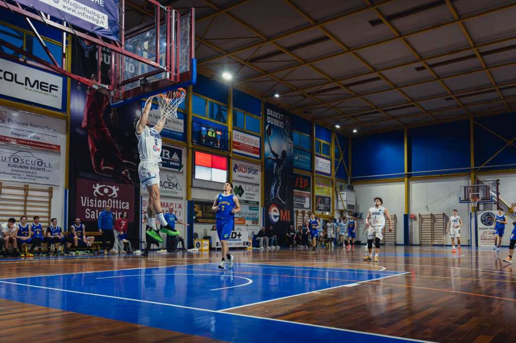 EMI Basket Gubbio si aggiudica Gara 1  nei quarti di play off con Olimpia Mosciano
