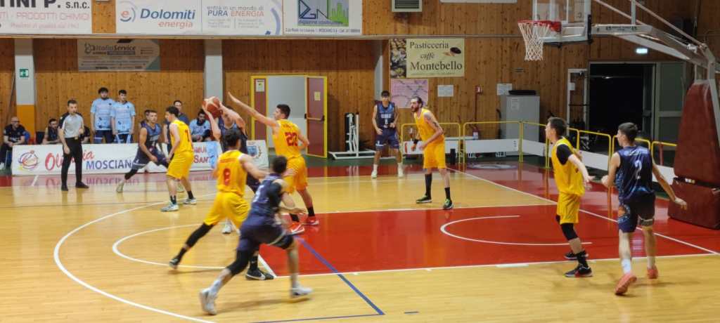 Serve Gara 3 per decidere chi passa tra  EMI Basket Gubbio e Olimpia Mosciano
