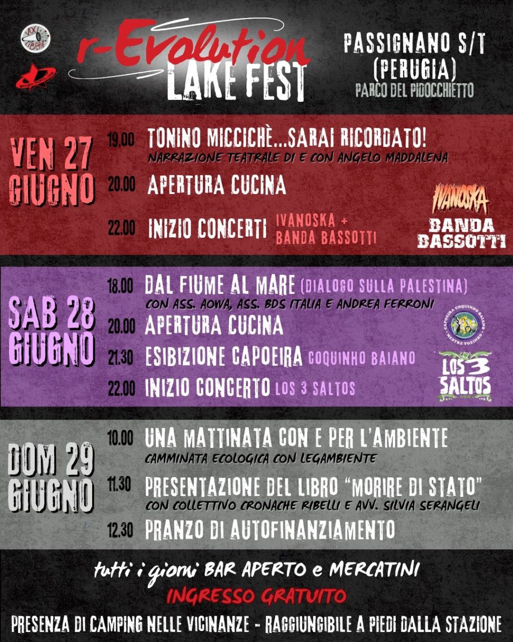 A Passignano da oggi il rEvolution Lake Fest