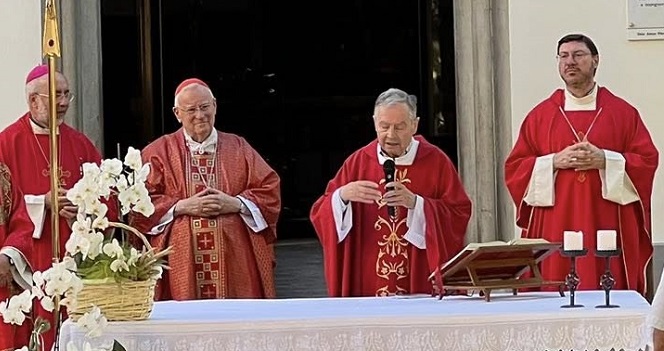 Selci in festa per i 60 anni di sacerdozio di Don Paolino Trani