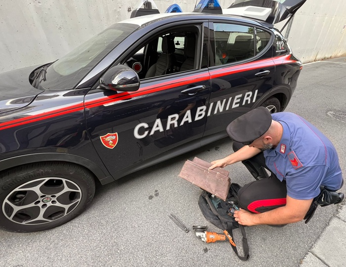 Rubato rame nella scuola, arrestato 20enne con precedenti